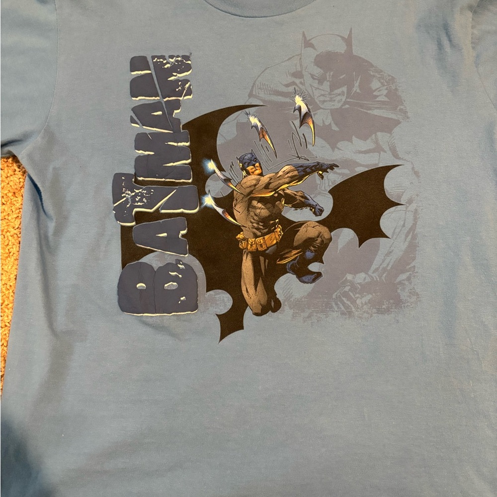 Blue Batman Graphic T-Shirt